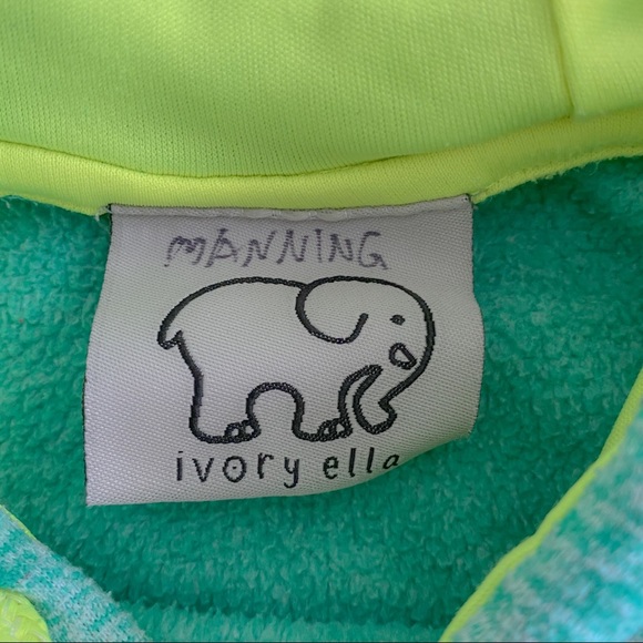 Sea foam Ivory Ella Hoodie - Picture 4 of 4